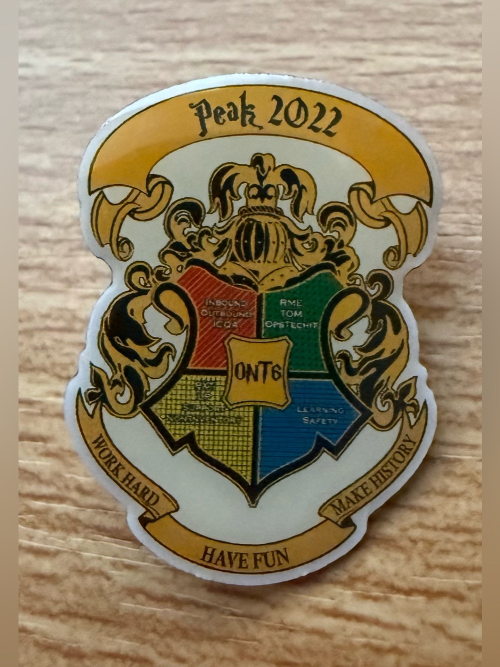 Amazon Employee Harry Potter Theme, PEAK 2022 Pin